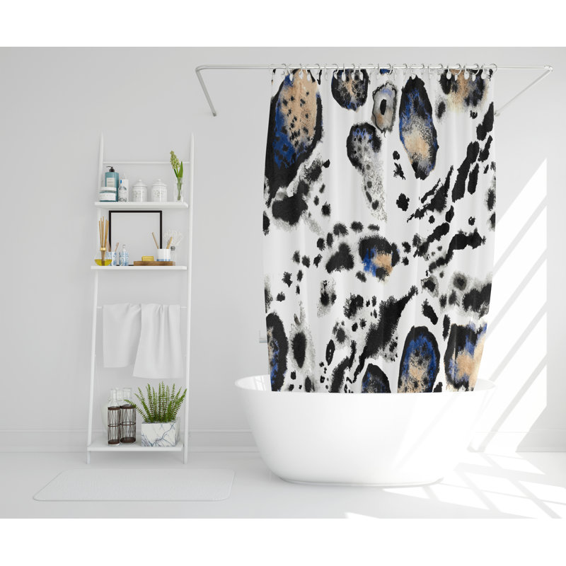 Sighref Polyester Shower Curtain, 168cm H x 168cm W