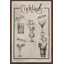 «Cocktail menu» par Eyre Tarney - impression encadrée-21669336