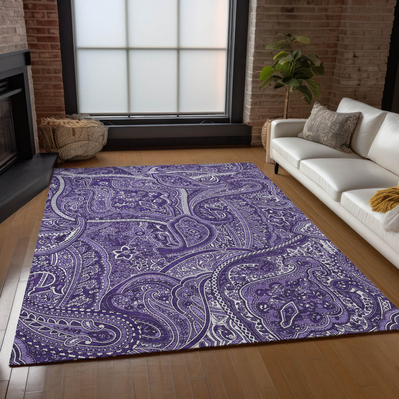 Tapis intérieur / extérieur Heffington avec envers antidérapant, Rectangulaire 3 pi x 5 pi