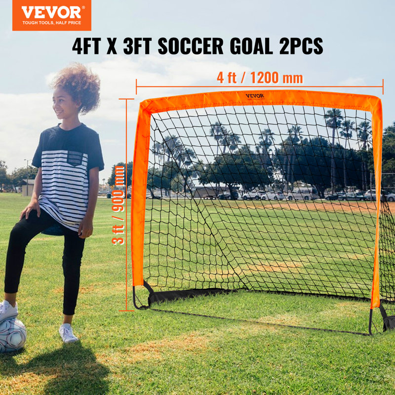 Soccer en plastique avec étui de transport VEVOR