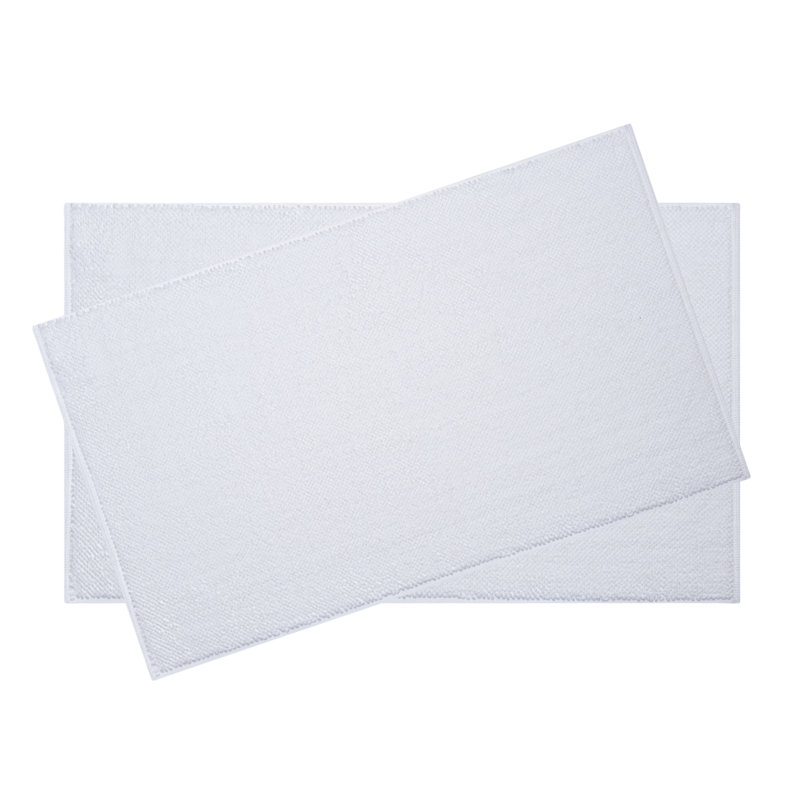 Tapis Aspen blanc - 17 x 24 - ensemble de 2, Blanc
