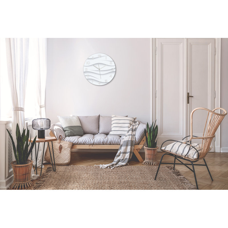 Jesse-Lee Glass Wall Clock