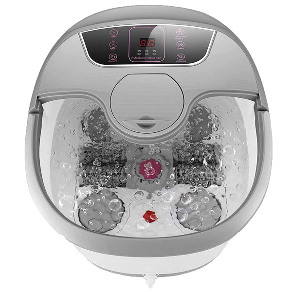 SereneLife Electric Bathtub Bubble Massage Mat - Waterproof Tub Massaging  Spa, Full Body Bubbling Bath Thermal Massager Machine w/Heat with Motorized