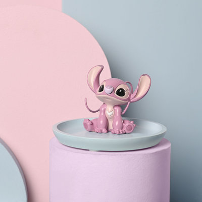 Disney Stitch Resin Trinket Dish Angel