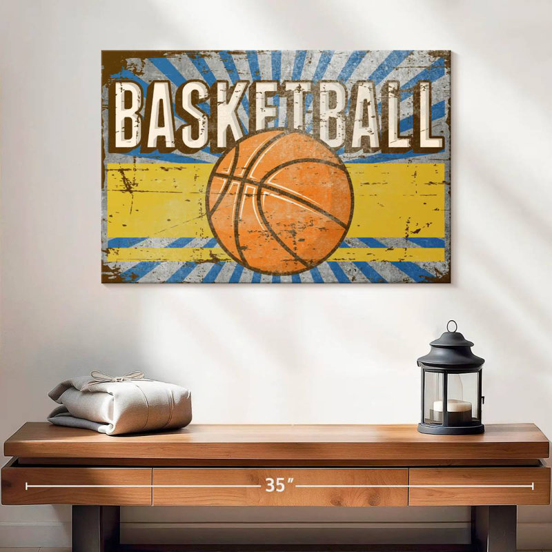 Basketball classique, H 16 po x l 24 po