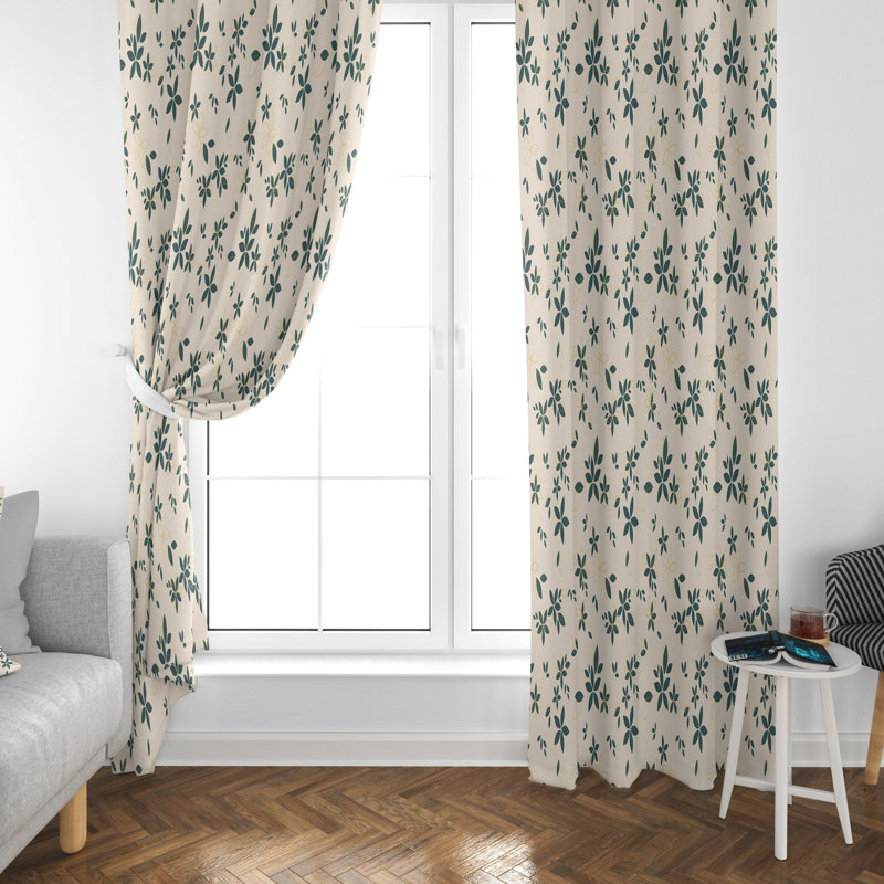 Rideau en polyester Cushenilt, L 20 po x L 52 po