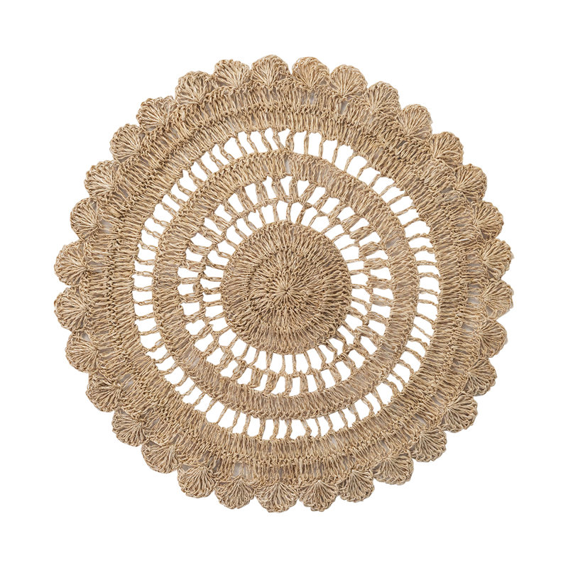 Macrame Placemat, Natural