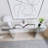 60 Inches Mirror Console Table