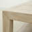 Peking Ming  Square Coffee Table with Weathered Whitewash-567783427