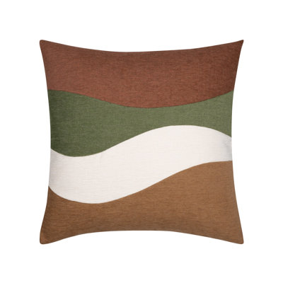 Striped Square Indoor / Outdoor Pillow Cover & Insert