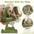 13 PCS Modular Kids Play Couch, Multifunctional Convertible Kids Sofa Furniture Dinosaur