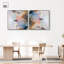 «Neutral Nirvana II», ensemble d'art abstrait sur toile par Art Remedy-111800240-111800237