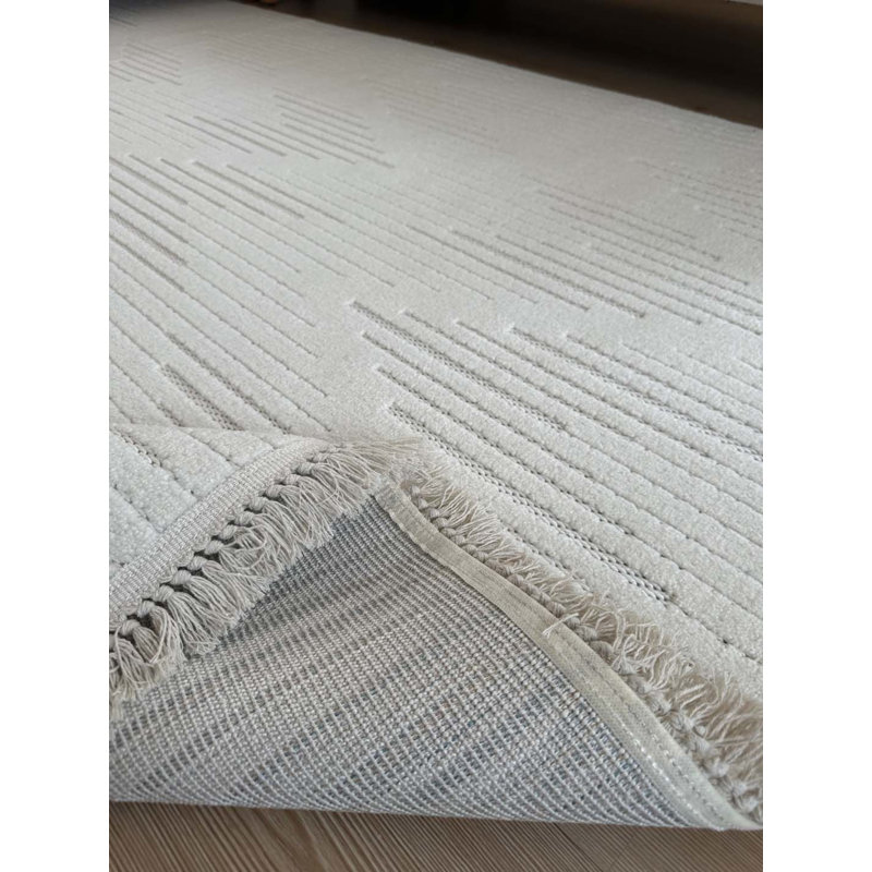 Tapis rectangulaire recto avec envers antidérapant, Rectangle 5 pi 3 po x 7 pi 7 po