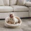 Lit luxueux en peau de mouton-1827879619
