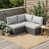 Light Gray Cushion/Gray Frame selected