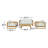 Upland 6 Piece Outdoor Patio Teak Set