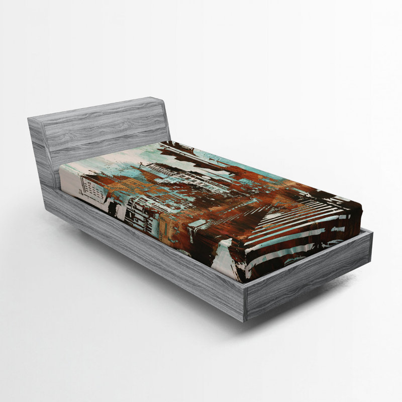 Drap-housse grunge, Drap-housse de taille simple