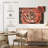 Harnek Red Rose On Wood-107683328