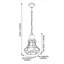 Luminaire suspendu cage industriel 1 lumière Alastair