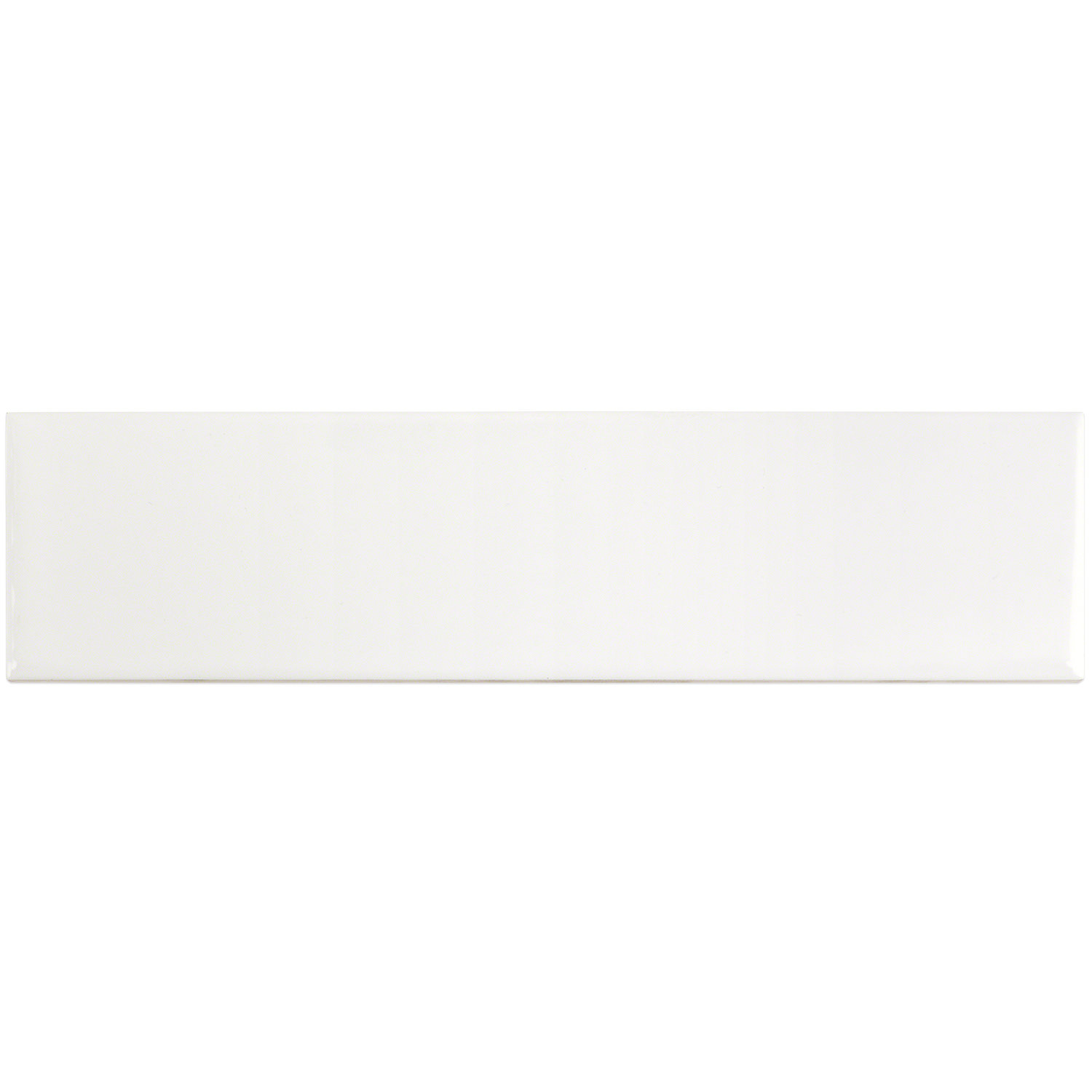Trending 3" x 12" Ceramic Subway Tile, Bianco