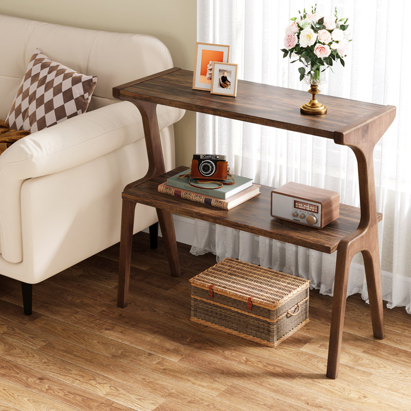 Side Table, Rustic Brown