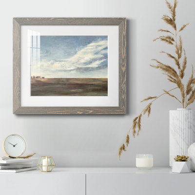 «Coming Storm», reproduction d'art sur papier encadré