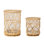 Wicker Hurricane Collection Hurricane Candle Holder
