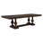 Wandie Rectangular Trestle Dining Table Dark Oak