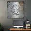 Art mural luxueux «Coffee Love 1» par Britt Hallowell, art mural en métal-101680469