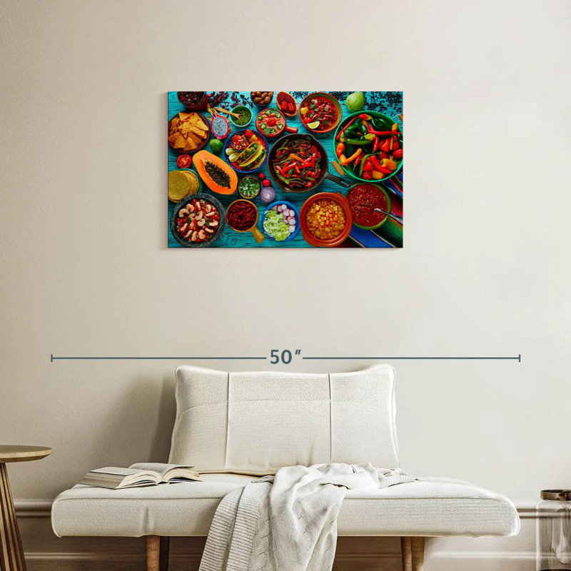 Yarlin Mexican Food Mix, 20" H x 30" W