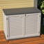Armoire de rangement horizontale avec tablette amovible