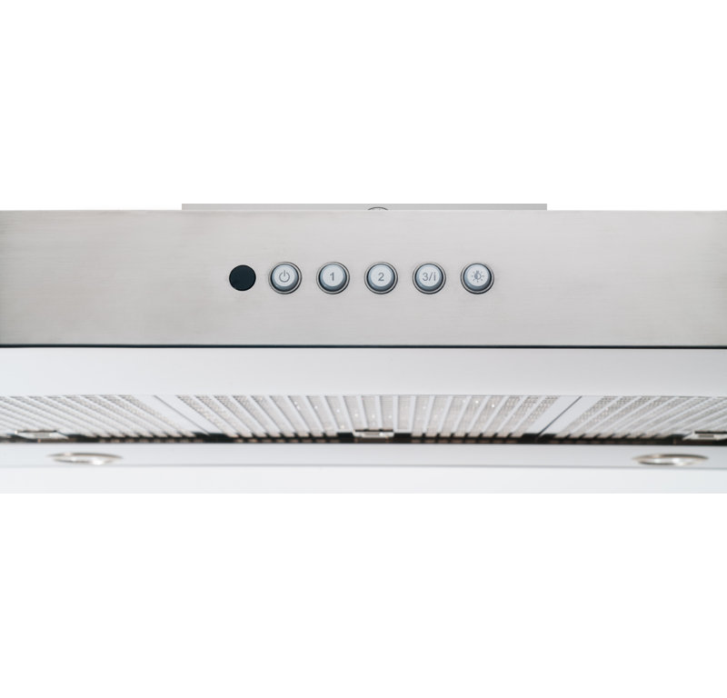 Bertazzoni T-Shape Wall-Mounted 600CFM Hood, Stainless Steel, 42.75" H x 29.94" W x 17.69" D