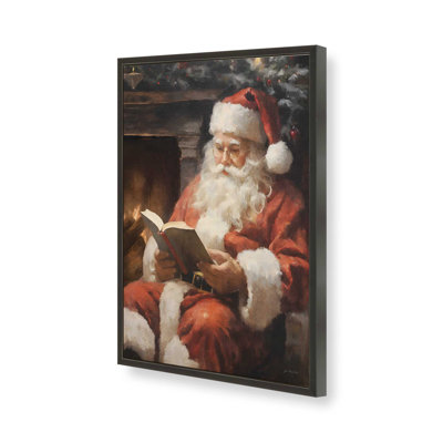 Christmas Calm By Jo Moulton Canvas Art Print