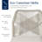  Set Of 2 Indoor Outdoor Counter Height Barstools W/ All-Weather Rope & Aluminum - White/Alpine-245420975