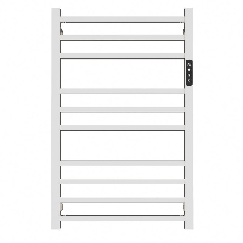 Electric Towel Warmer Wall Mount Heated Towel Rack, Mirror Polished