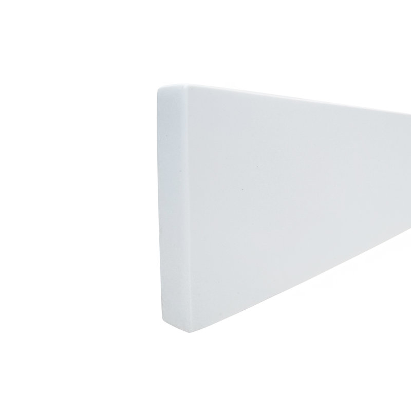 Dosseret en quartz blanc 43 po
