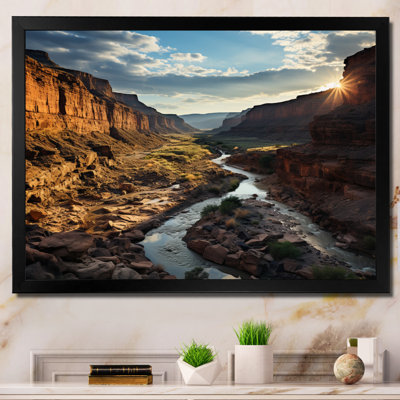 Canyon Canyon III sur toile