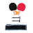 Rack Virgo Table Tennis Conversion Top For Billiard/pool Table 4 Piece-88913911