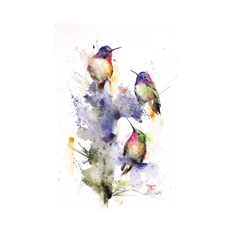 «Three's Company» - reproduction, Toile tendue, H 8 po x l 12 po x P 0,75 po