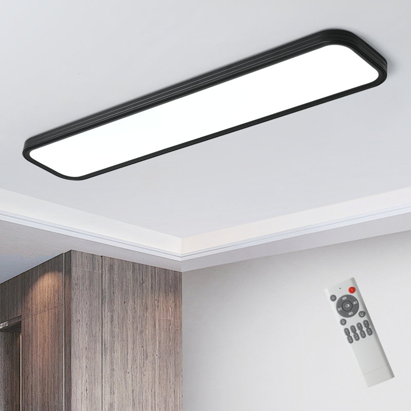 Deshunda 1 - Light 39.4" Acrylic LED Flush Mount