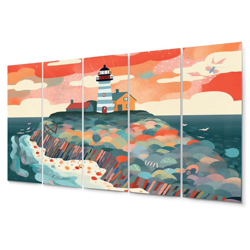 Coastal Lighthouse I Nautical & Beach Wall Decor