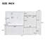 Grand lit escamotable mural avec placard