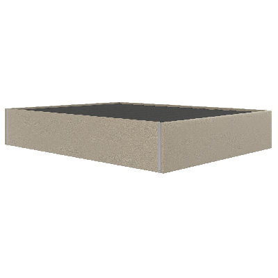 Lit plateforme tapissier Sapan
