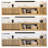 Wood Extendable TV Stand From 63"W-98.5"W With Storage Cabinet, Adjustable Shelf & Drawers For Living Room-6280913