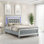 Lit plateforme tapissier Lee