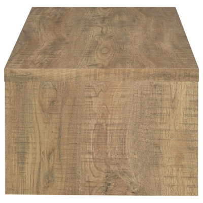 Table basse en bois d'ingénierie Brianna Mango