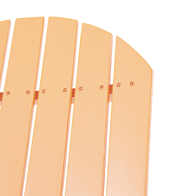 Kalicki Outdoor Adirondack Chair, Tangerine
