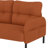 Corduroy fabric, comfortable monochrome double sofa, suitable for living rooms and bedrooms-271025352