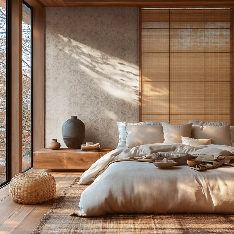 Galerie Horizon Wide Fan Wallpaper, Beige