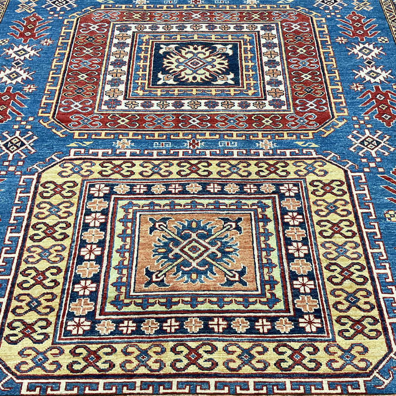 One-of-a-Kind 8' X 9'9" Wool Area Rug Blue